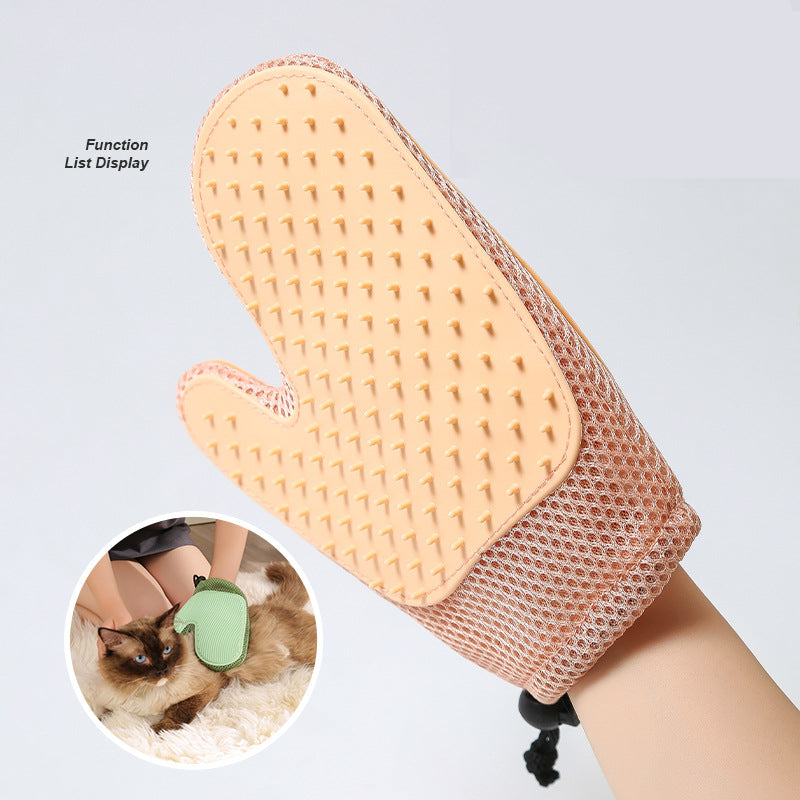 Floating Hair Removal Pet Gloves