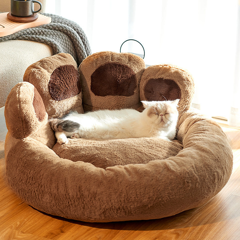 Dog Bed Cat Mat Round Large Pet House