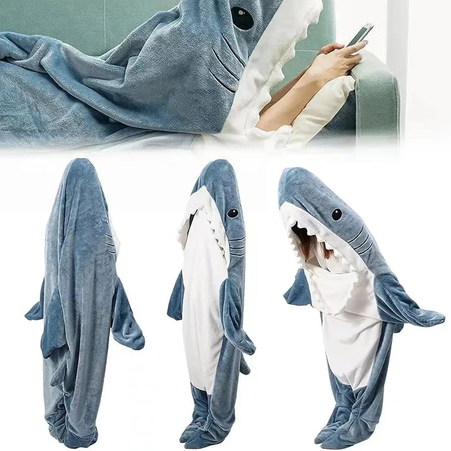 Warm Shark Blanket