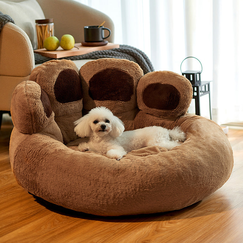 Dog Bed Cat Mat Round Large Pet House