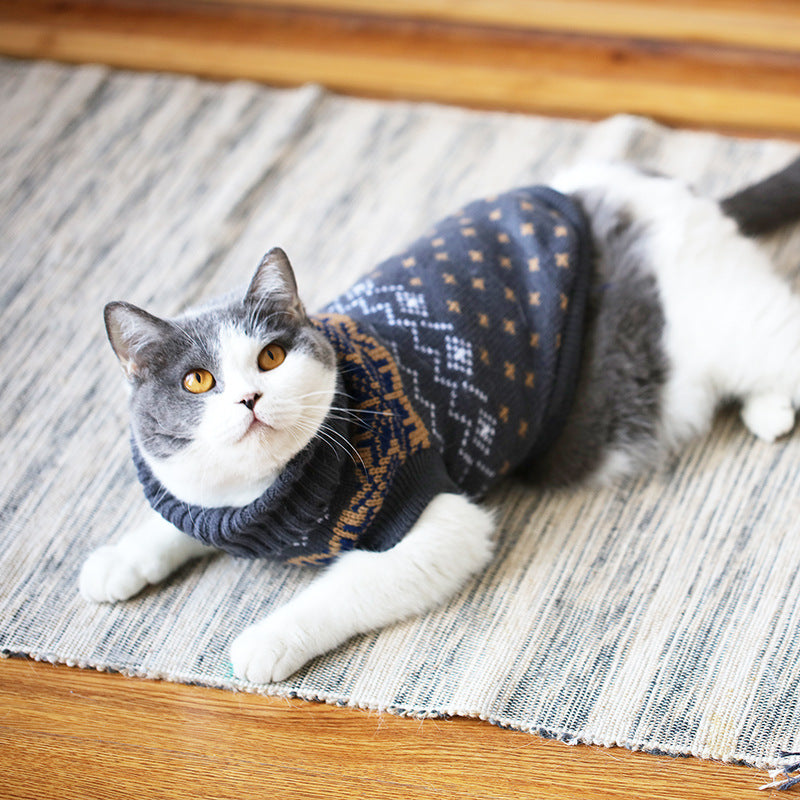 Cat Sweater Pullover Winter Clothes